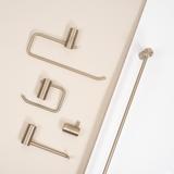 Bathroom hanger 9706 Prism Brush Gold