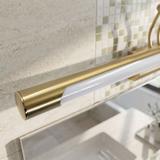 Kúpeľňové nástenné LED svietidlo SWE023-1W 60cm Brush Gold