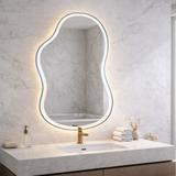 LUSTRO ŚCIENNE LED UNO DOUBLE 80x55 cm