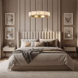 Deckenleuchte APP1801-CP 50 cm Brush Gold