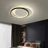 Ceiling lamp LHJ076-C BLACK 40 CM LED