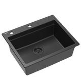 évier en granit KURT 110 WORKSTATION Black