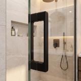 Shower door handle Rea 02 Black