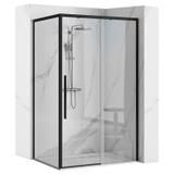 Cabina doccia SOLAR BLACK MAT 100x80