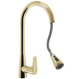 Смеситель кухонный Rea Mild gold