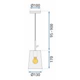 Deckenlampe APP1034-1CP