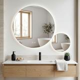 Veidrodis LED R-9045 90cm + 45cm