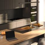 Pia de aço ANTHONY 80, cobre