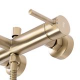 Bathroom faucet Rea Lungo Brush Gold