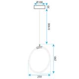 Lampe LED G020-CP Gold