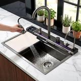 Večnamensko jekleno korito 10 v 1 REA Alonzo Črno