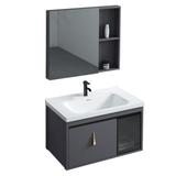 Conjunto de móveis de banheiro Paris 60cm Grey