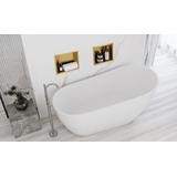 bathroom shelf 30x30 gold brush