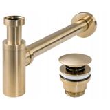 Siphon de lavabo REA Gold MAT