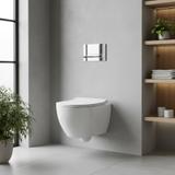 Toilet Flush Button Rea HD K011A-Q Chrome