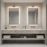 Kinkiet łazienkowy LED APP1896-1W 60 cm Miedź szczotkowana