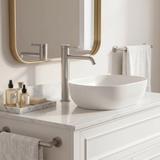 Bathroom faucet Rea Rivo Brush Nickel