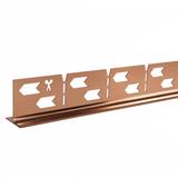 Spádová lišta sprchovej vaničky 100 cm Brush Copper