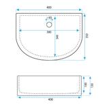 Vasque à poser Rea CLARA