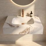 Vasque suspendue REA Aresa Cold Jade 70