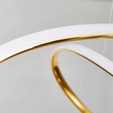 LED-Hängeleuchte G073-3CPR Gold