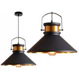 Hängelampe ASTI B Black/ Gold