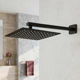 Kvadrātveida dušas galva REA JS-P015B 30cm Black