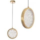 Kristall-Hängelampe LED G089-1CP Złota