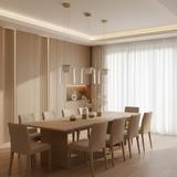 LED-Hängeleuchte APP1689-1PC A Gold