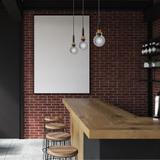 Hängelampe APP1124-1CP Black Gold