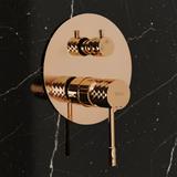 Shower system Rea Lungo Diamond Copper + BOX