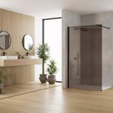 Zuhanyfal Rea Flexi Brown / Black 80