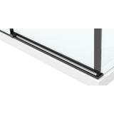 Tuš kabina SOLAR BLACK MAT 90x90