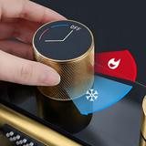 Wielofunkcyjny zlewozmywak stalowy 10w1 REA Alonzo Złoty Szczotkowany