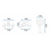 Vannisegisti REA BLOOM GOLD