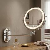 Miroir LED Glow Chrome