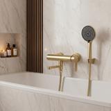 Bath mixer Rea Arcos Brushed Gold