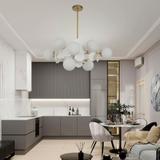 Hängelampe Gold/White APP1565-12