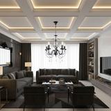 Deckenleuchte EBT010-5CP BLACK