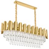 Кристална висяща лампа SWE101-CP GOLD