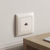 Gniazdo RJ45 OSTE JNH010-S Beżowe