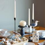 Świecznik Czarny Komplet 3 szt. KCH004-B