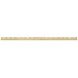 Front shower tray strip 120cm Gold