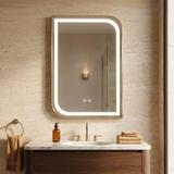 Огледало LED ZONE 80X60  GOLD BRUSH