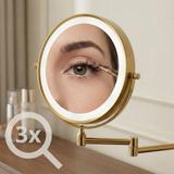 Spiegel LED Old Gold