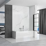 Schermo vasca Rea Lagos-1 Mobile 70 Black