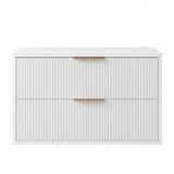 Kúpeľňová skrinka pod umývadlo Rea Mono 80cm White