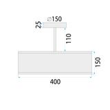 Deckenleuchte Black APP1581-3C