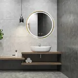 ΚΑΘΡΕΦΤΗΣ ΤΟΙΧΟΥ LED 50cm MMJ BRUSH GOLD