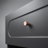 Conjunto de muebles de baño con lavabo River 60cm Grey